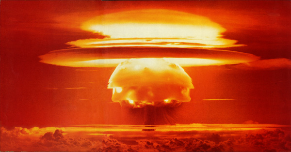 After the detonation of a nuclear bomb After the detonation of a nuclear bomb