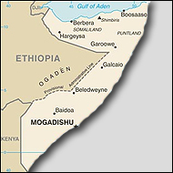 Somalia map