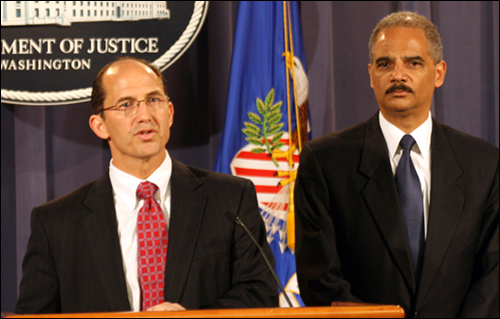 Sean Joyce, Eric Holder