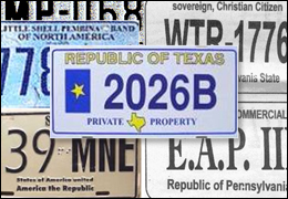 License plates 